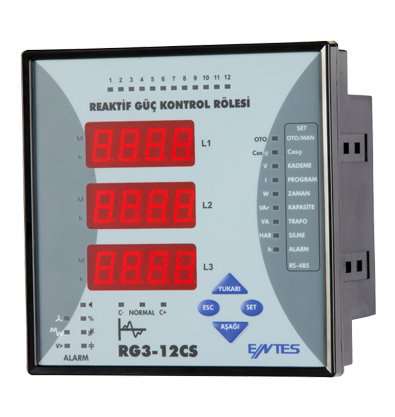 RG3-12C REAKTİF GÜÇ KONTROL RÖLELERİ