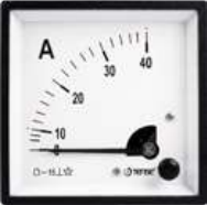 Tense DC ANALOG DİREKT AMPERMETRE resmî seri görseli