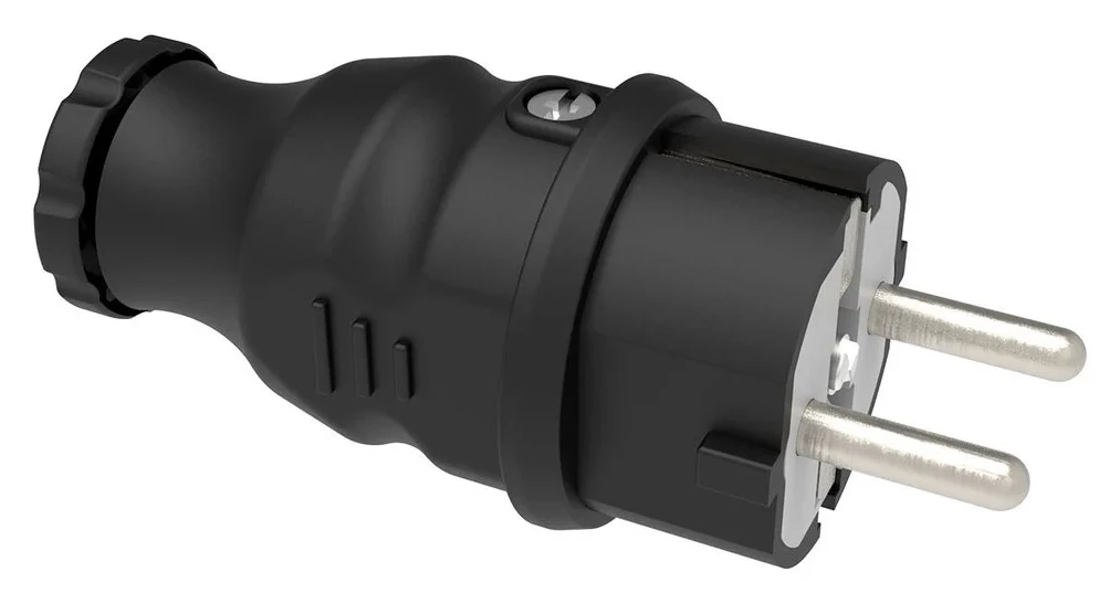 16A IP44 Monofaze Düz Fiş